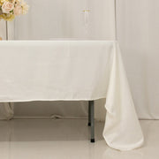 60" x 126" Lamour Satin Rectangular Tablecloth