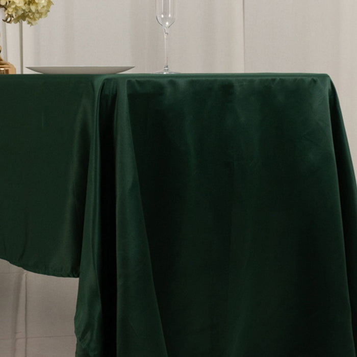 60" x 126" Lamour Satin Rectangular Tablecloth