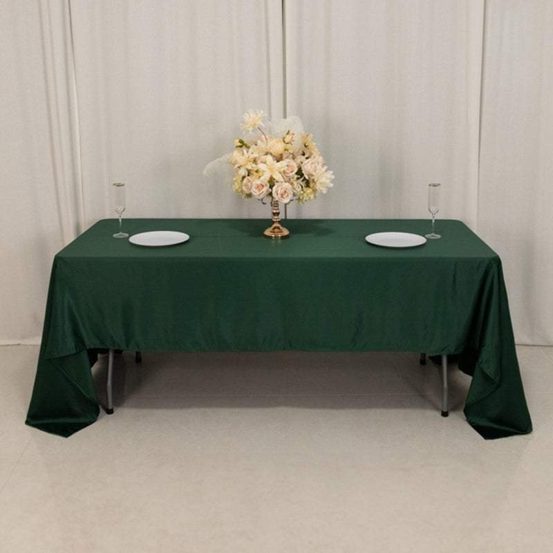 60" x 126" Lamour Satin Rectangular Tablecloth