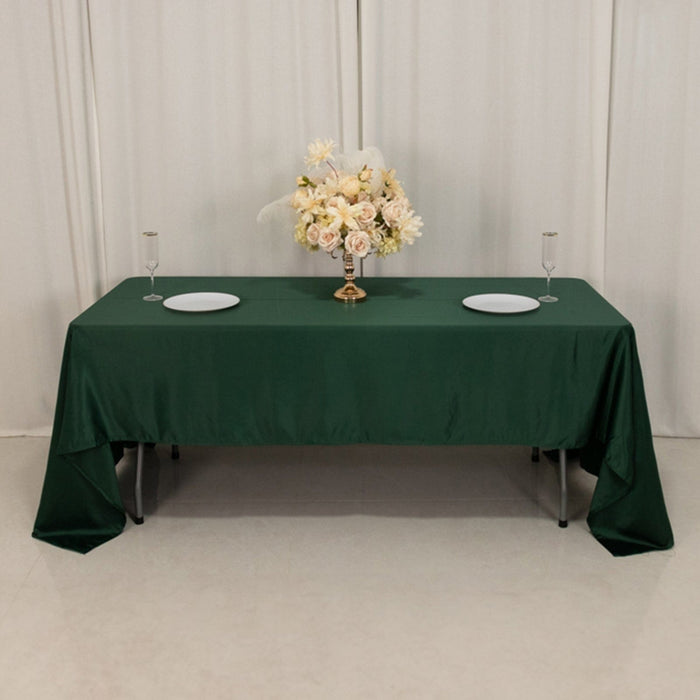 60" x 126" Lamour Satin Rectangular Tablecloth