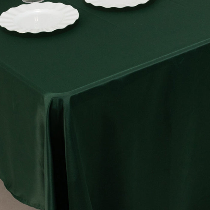 60" x 126" Lamour Satin Rectangular Tablecloth