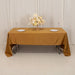 60" x 126" Lamour Satin Rectangular Tablecloth