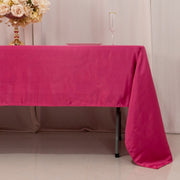 60" x 126" Lamour Satin Rectangular Tablecloth