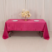 60" x 126" Lamour Satin Rectangular Tablecloth