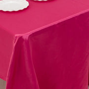 60" x 126" Lamour Satin Rectangular Tablecloth