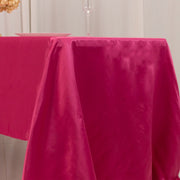 60" x 126" Lamour Satin Rectangular Tablecloth