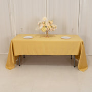 60" x 126" Lamour Satin Rectangular Tablecloth