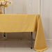 60" x 126" Lamour Satin Rectangular Tablecloth