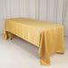 60" x 126" Lamour Satin Rectangular Tablecloth