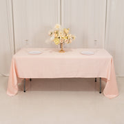 60" x 126" Lamour Satin Rectangular Tablecloth