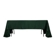 60" x 126" Lamour Satin Rectangular Tablecloth TAB_LAMR_60126_HUNT