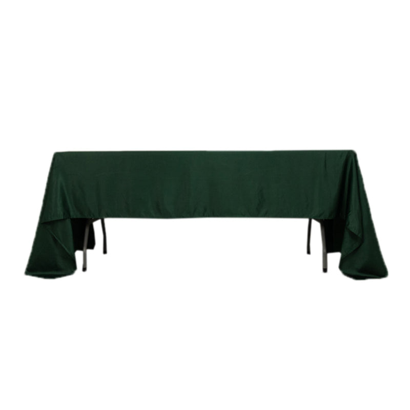 60" x 126" Lamour Satin Rectangular Tablecloth TAB_LAMR_60126_HUNT