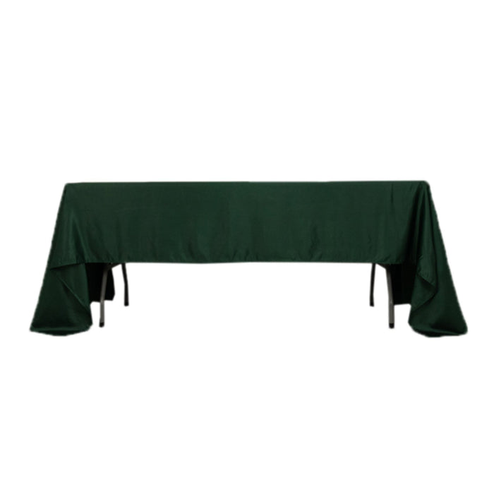 60" x 126" Lamour Satin Rectangular Tablecloth TAB_LAMR_60126_HUNT