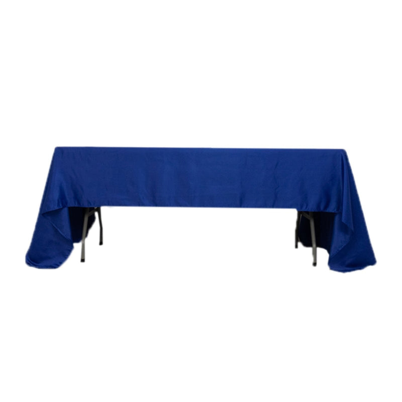 60" x 126" Lamour Satin Rectangular Tablecloth TAB_LAMR_60126_ROY