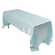 60" x 126" Satin Rectangular Tablecloth