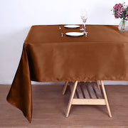 60" x 126" Satin Rectangular Tablecloth