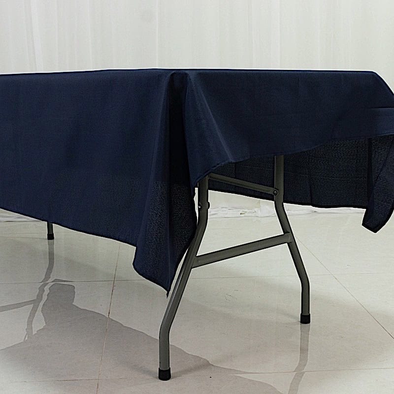 60" x 84" Polyester Rectangular Tablecloth