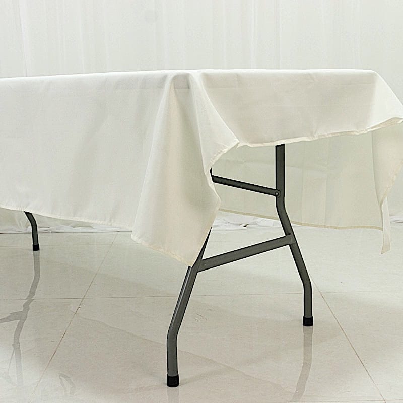 60" x 84" Polyester Rectangular Tablecloth