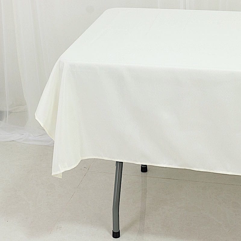 60" x 84" Polyester Rectangular Tablecloth