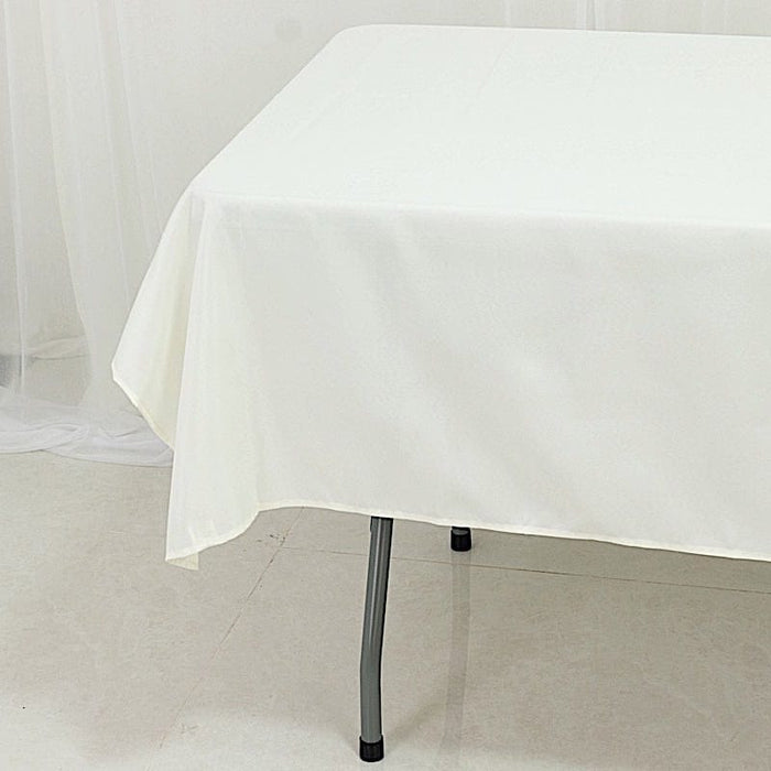 60" x 84" Polyester Rectangular Tablecloth