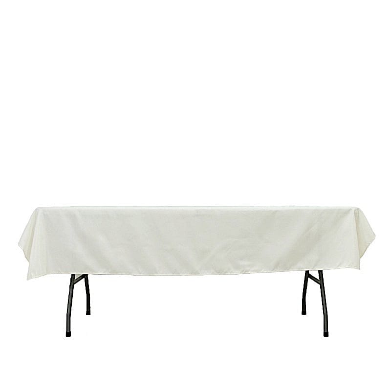 60" x 84" Polyester Rectangular Tablecloth