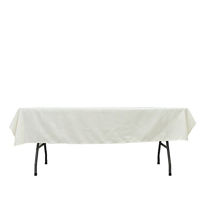 60" x 84" Polyester Rectangular Tablecloth