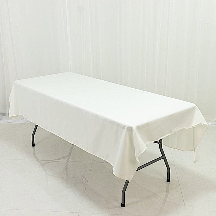 60" x 84" Polyester Rectangular Tablecloth