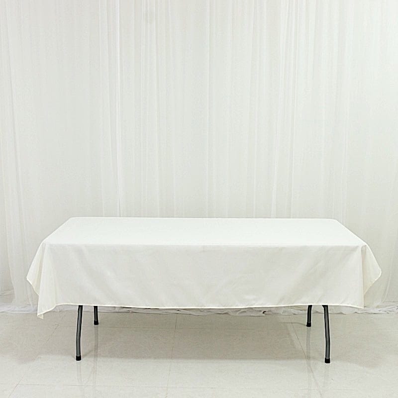 60" x 84" Polyester Rectangular Tablecloth