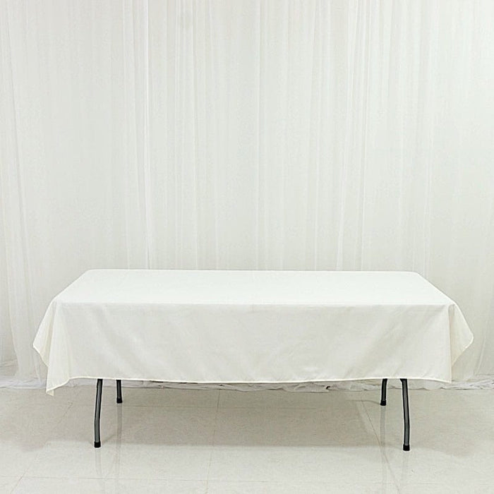 60" x 84" Polyester Rectangular Tablecloth