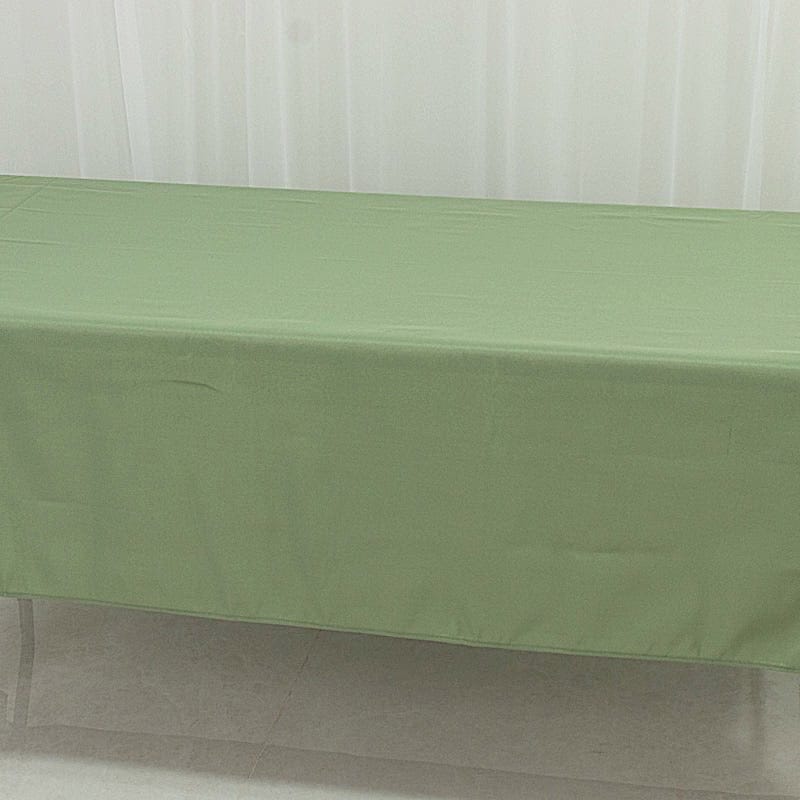60" x 84" Polyester Rectangular Tablecloth
