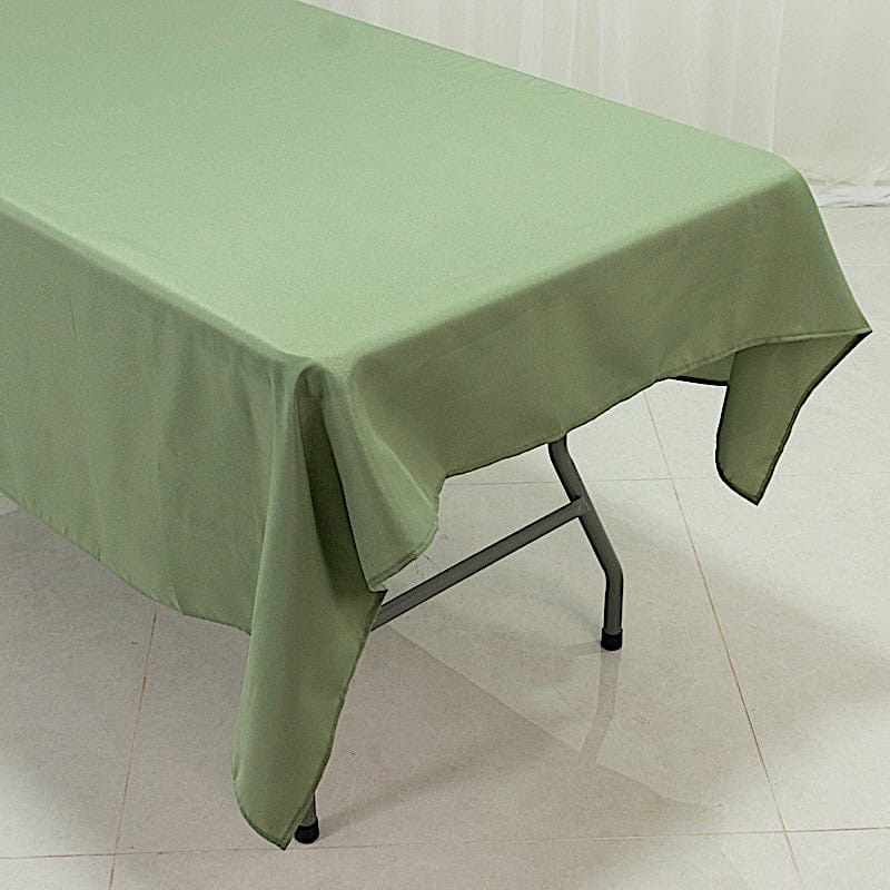 60" x 84" Polyester Rectangular Tablecloth