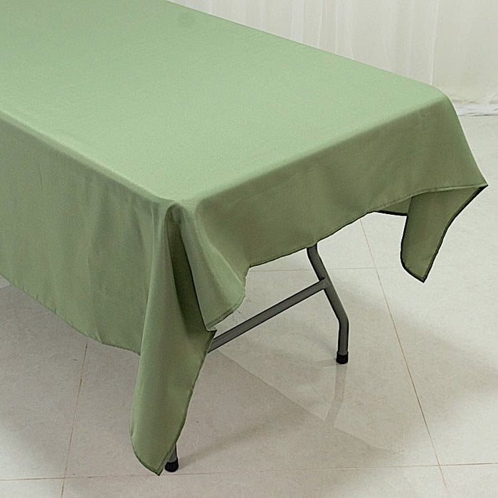 60" x 84" Polyester Rectangular Tablecloth