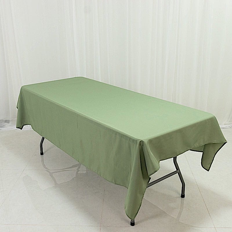 60" x 84" Polyester Rectangular Tablecloth