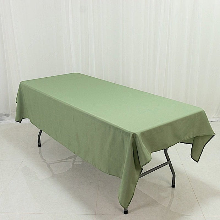 60" x 84" Polyester Rectangular Tablecloth