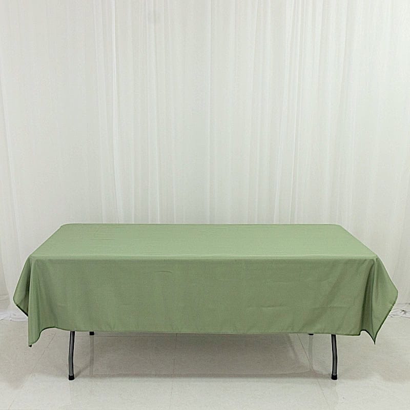 60" x 84" Polyester Rectangular Tablecloth