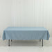 60" x 84" Polyester Rectangular Tablecloth