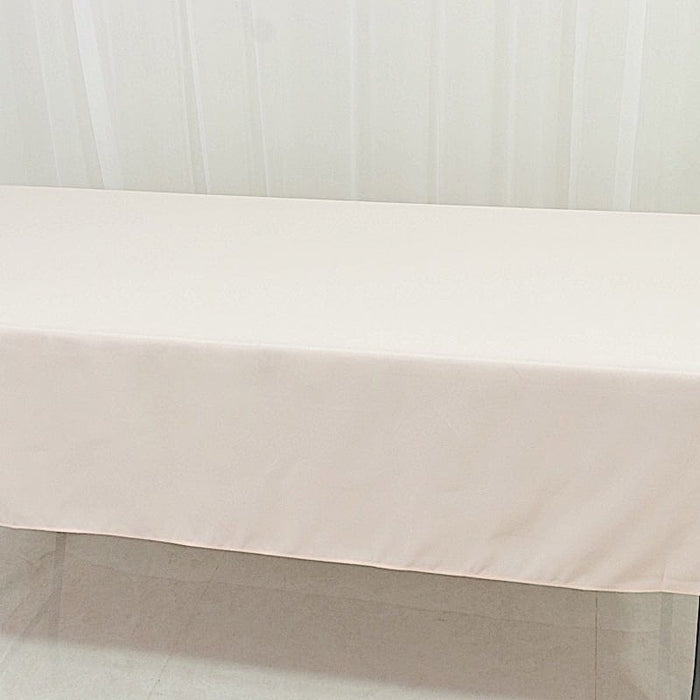 60" x 84" Polyester Rectangular Tablecloth