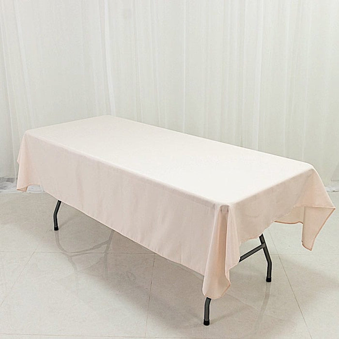 60" x 84" Polyester Rectangular Tablecloth
