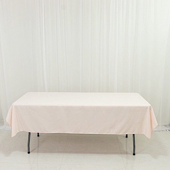 60" x 84" Polyester Rectangular Tablecloth