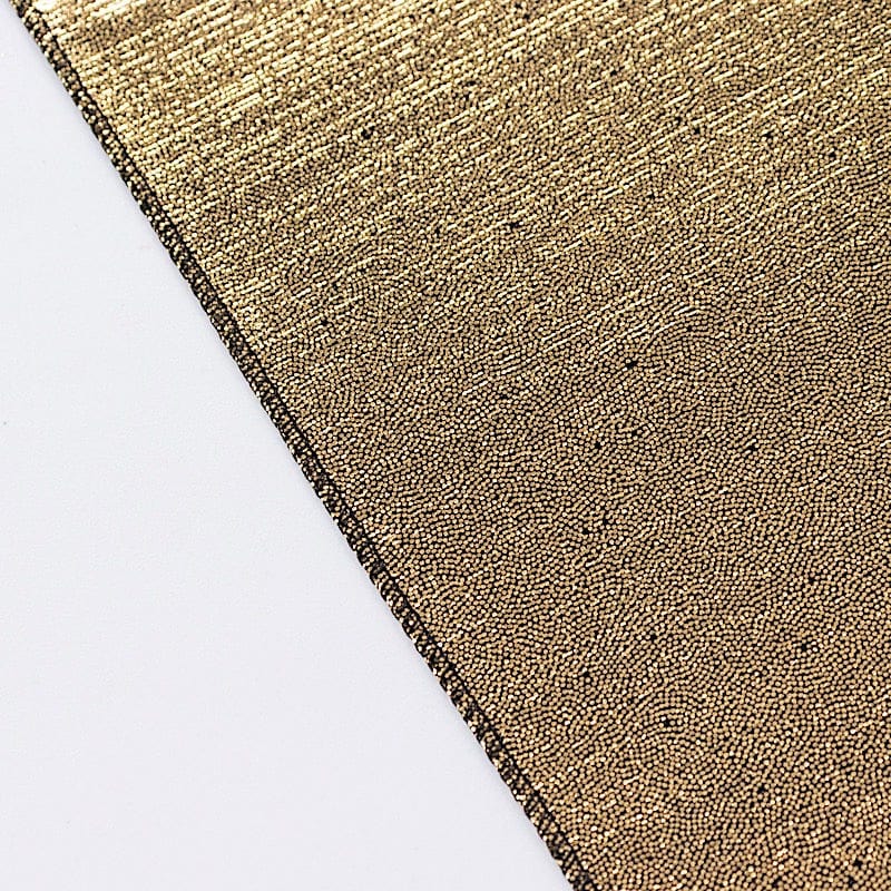 60"x126" Polyester Rectangular Tablecloth with Sequin Dots