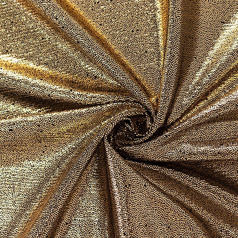 60"x126" Polyester Rectangular Tablecloth with Sequin Dots