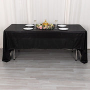 60"x126" Polyester Rectangular Tablecloth with Sequin Dots