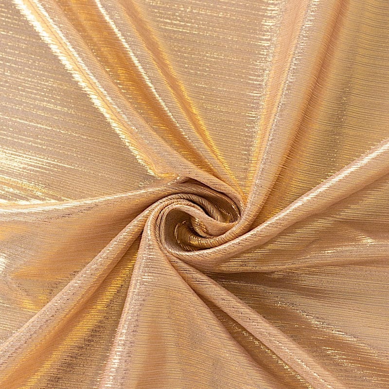 60"x126" Polyester Rectangular Tablecloth with Sequin Dots