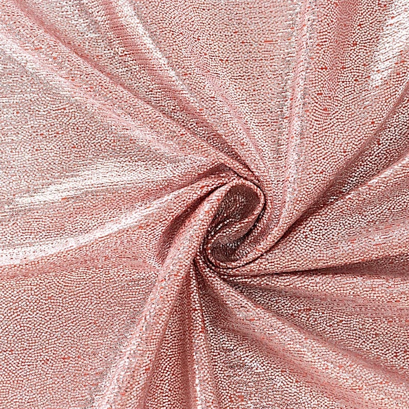 60"x126" Polyester Rectangular Tablecloth with Sequin Dots