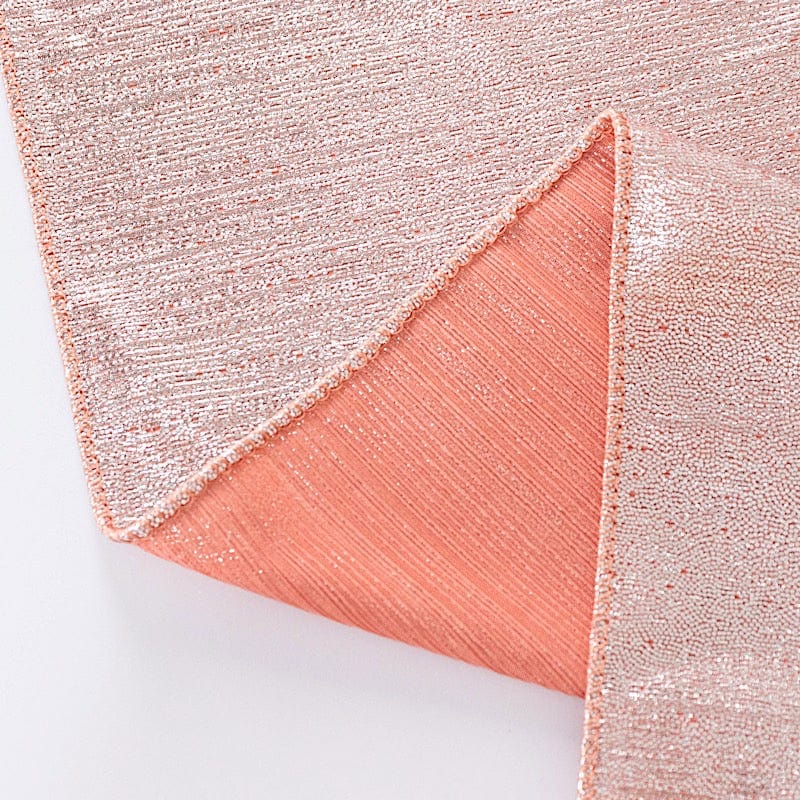 60"x126" Polyester Rectangular Tablecloth with Sequin Dots