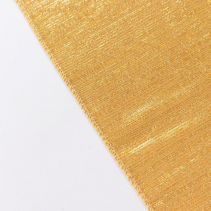 60"x126" Polyester Rectangular Tablecloth with Sequin Dots