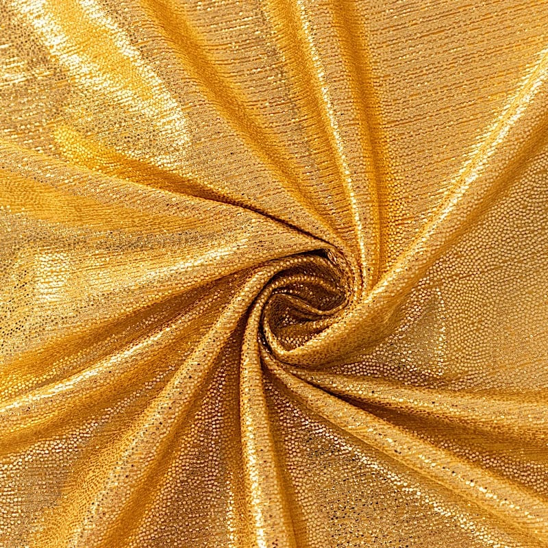 60"x126" Polyester Rectangular Tablecloth with Sequin Dots