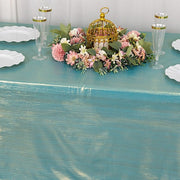 60"x126" Polyester Rectangular Tablecloth with Sequin Dots