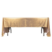 60"x126" Polyester Rectangular Tablecloth with Sequin Dots TAB_SHIM_60126_046