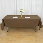 60x102" Polyester Rectangular Tablecloth Wedding Table Linens